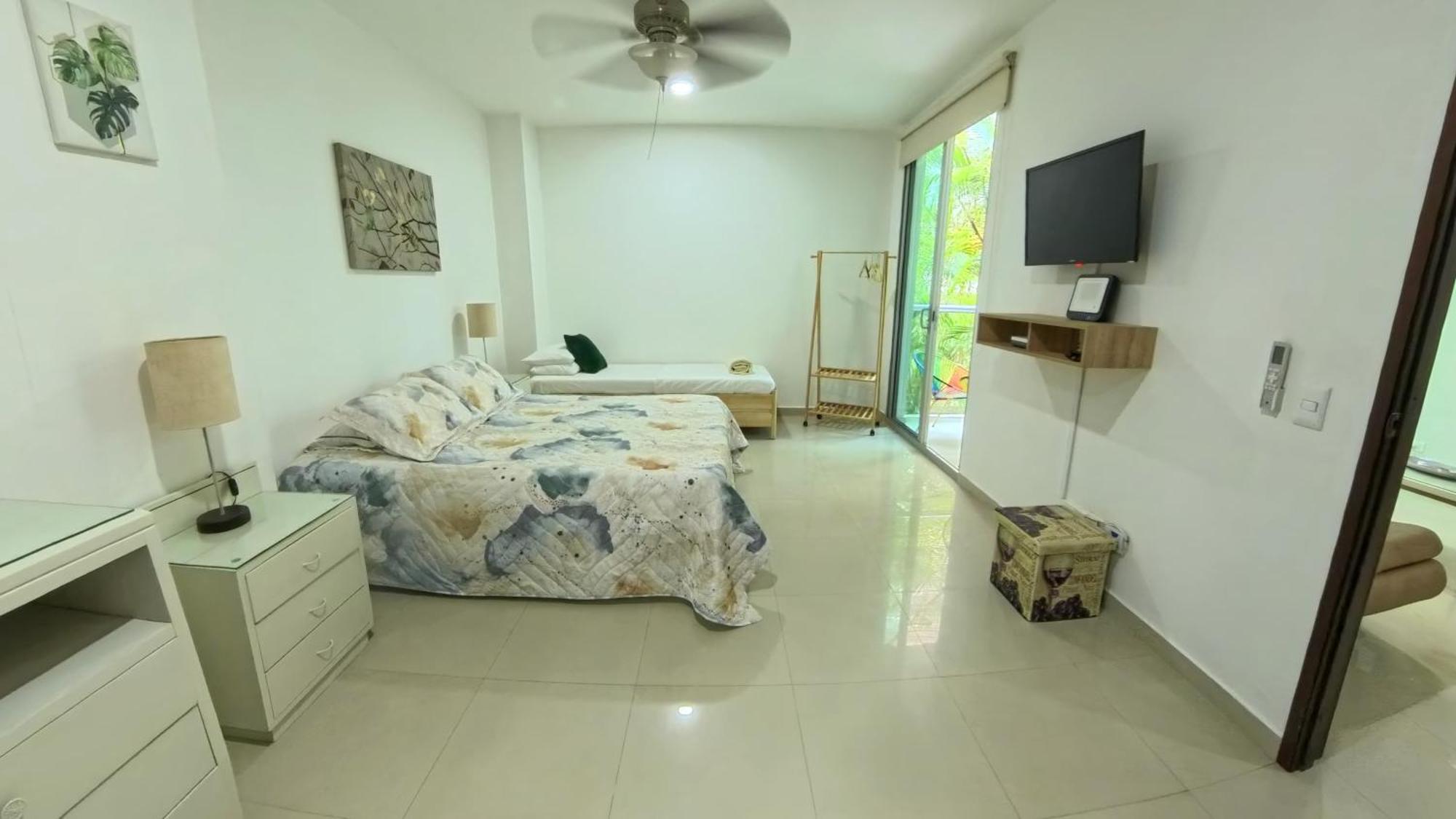 Apartamento Paraíso Costero Morros Vitri La Boquilla Familiar 4 Personas