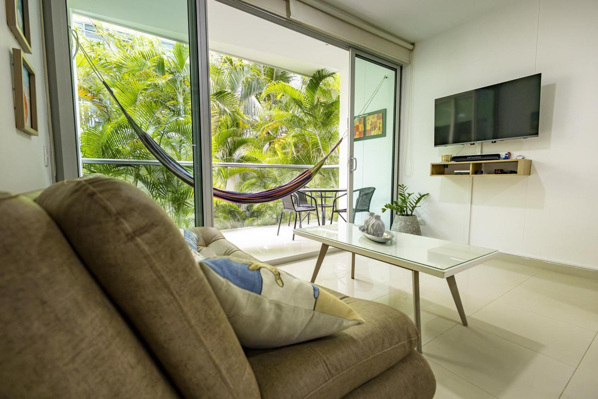 Paraíso Costero Morros Vitri La Boquilla Familiar 4 Personas Apartamento